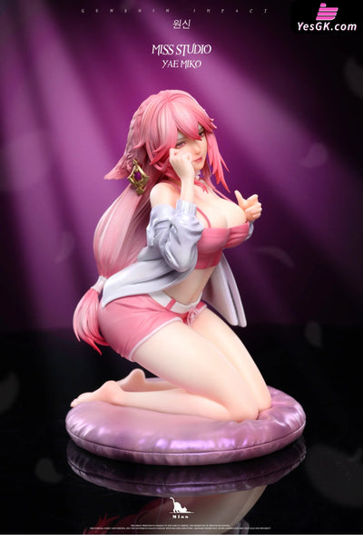 Genshin Impact Realistic Style Home Leisure Yae miko GK Statue - Miss Studio [Pre-Order Closed] Genshin Impact