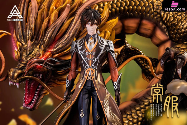 Genshin Impact Rock King Emperor Zhongli Resin Statue - Atlas Studio [In-Stock] Full Payment /