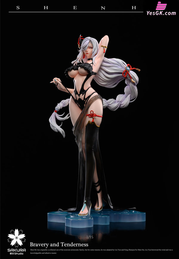 Genshin Impact Shenhe Statue - Sakura Studio [Pre-Order] Deposit / Standard Version (White) Nsfw 18+