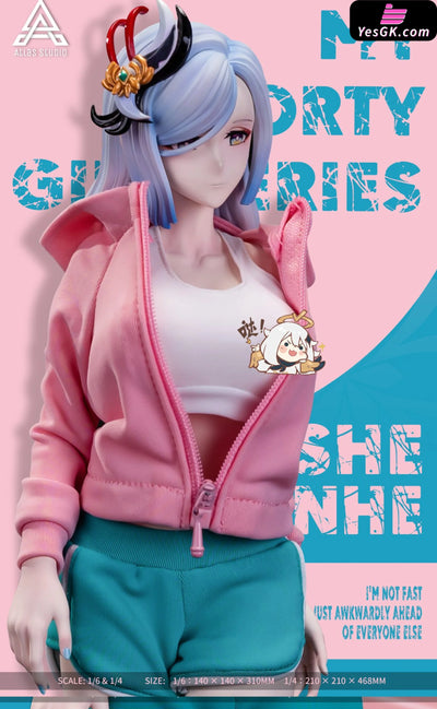 Genshin Impact Sports Girl Series Shenhe GK Statue - Atlas Studio [In-Stock] Genshin Impact