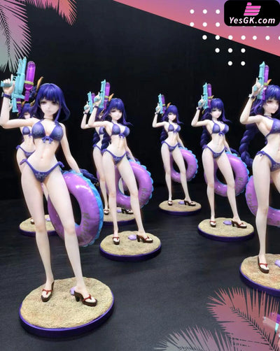 Genshin Impact Swimwear Series Raiden Shogun Yae Miko Statue - FFS Studio [In-Stock] Genshin Impact