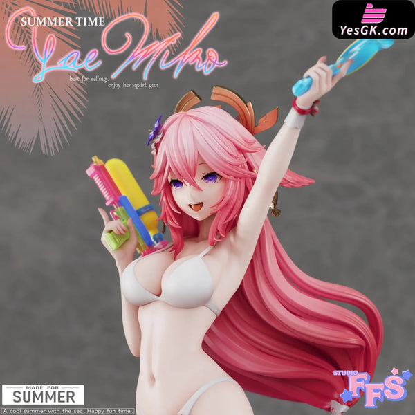 Genshin Impact Swimwear Series Raiden Shogun Yae Miko Statue - Ffs Studio [Pre - Order]