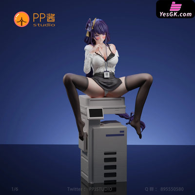 Genshin Impact Workplace Humiliation Raiden Shogun Statue - Pp Jiang Studio [Pre - Order]
