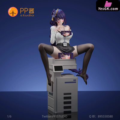 Genshin Impact Workplace Humiliation Raiden Shogun Statue - Pp Jiang Studio [Pre - Order]