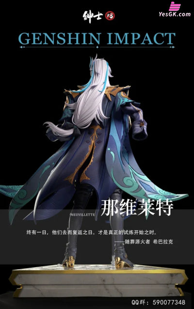 Genshin Impact Wriothesley & Neuvillette GK Statue - Gentleman 18 Studio [In-Stock] Genshin Impact