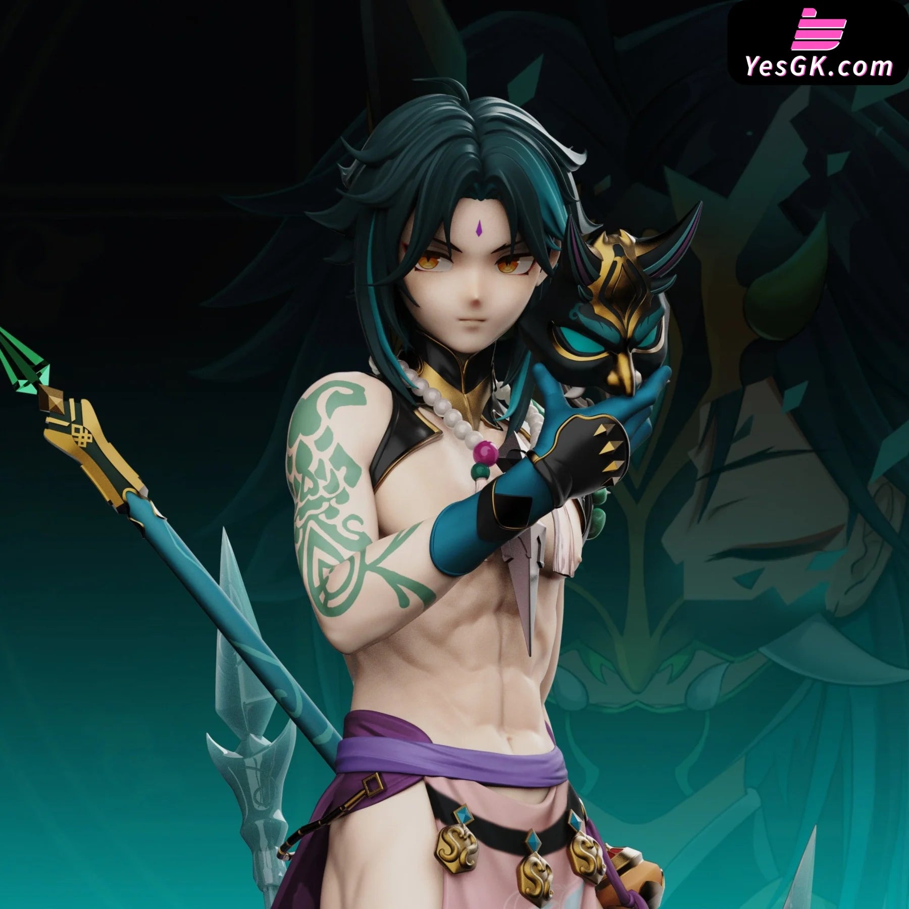 Genshin Impact Xiao Statue - Goblin Workshop Studio & Whale Song [Pre-Order]