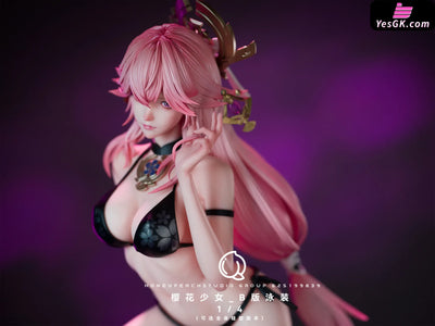 Genshin Impact Yae Miko 1/4 GK Statue - Honey Peach Studio [In-Stock] Genshin Impact