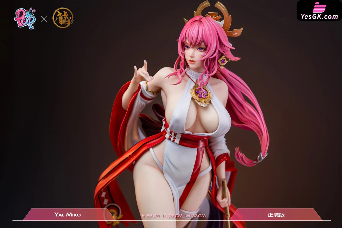 Genshin Impact Yae Miko Resin Statue - Dragon Studio & Pop [Pre-Order]