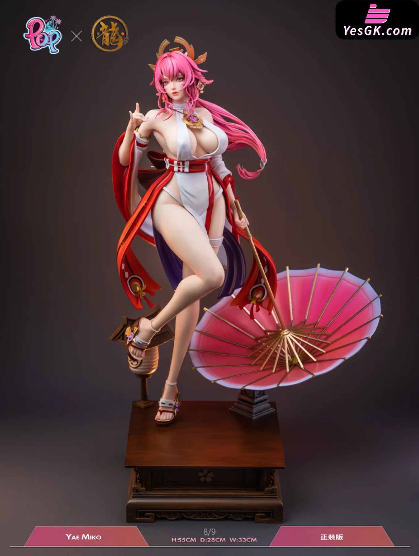 Genshin Impact Yae Miko Resin Statue - Dragon Studio & Pop [Pre-Order]