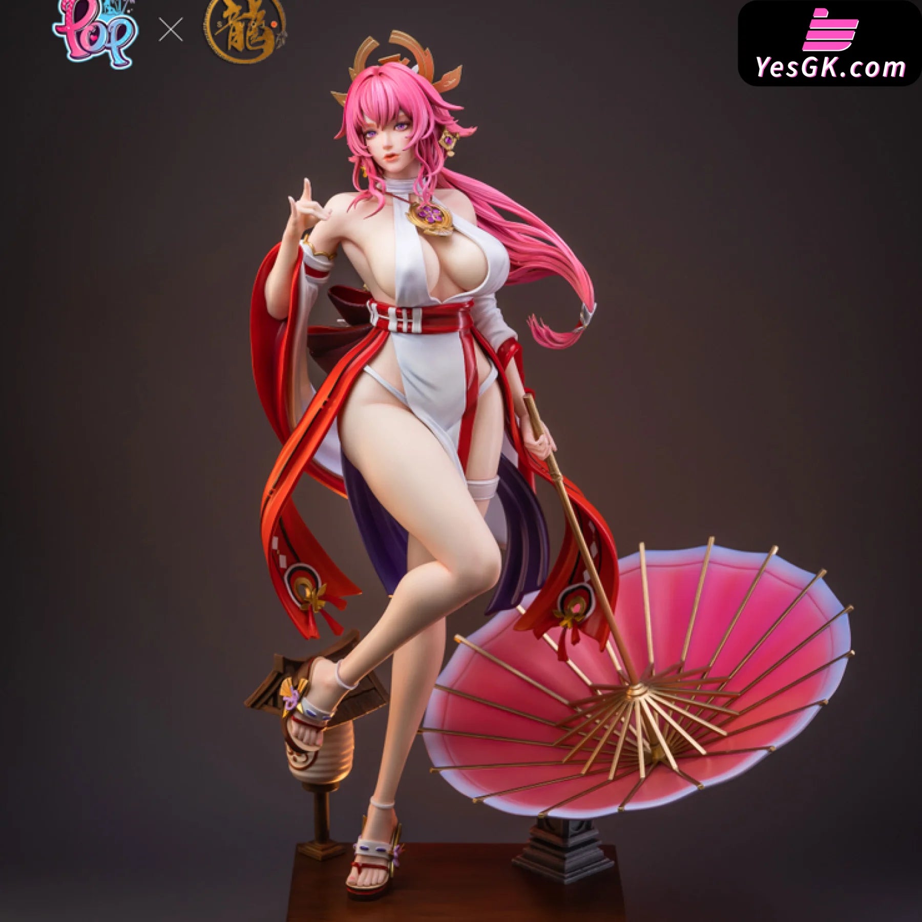 Genshin Impact Yae Miko Resin Statue - Dragon Studio & Pop [Pre-Order]