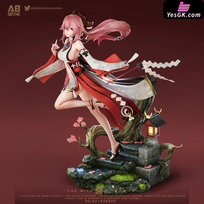 Genshin Impact Yae Miko Statue - Ab Sinthe Studio [Pre-Order] Deposit / Classic Version Nsfw 18+