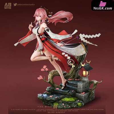 Genshin Impact Yae Miko Statue - Ab Sinthe Studio [Pre-Order] Deposit / Classic Version Nsfw 18+
