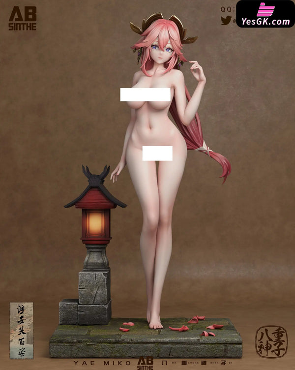 Genshin Impact Yae Miko Statue - Ab Sinthe Studio [Pre-Order] Deposit / Fitting Version Nsfw 18+