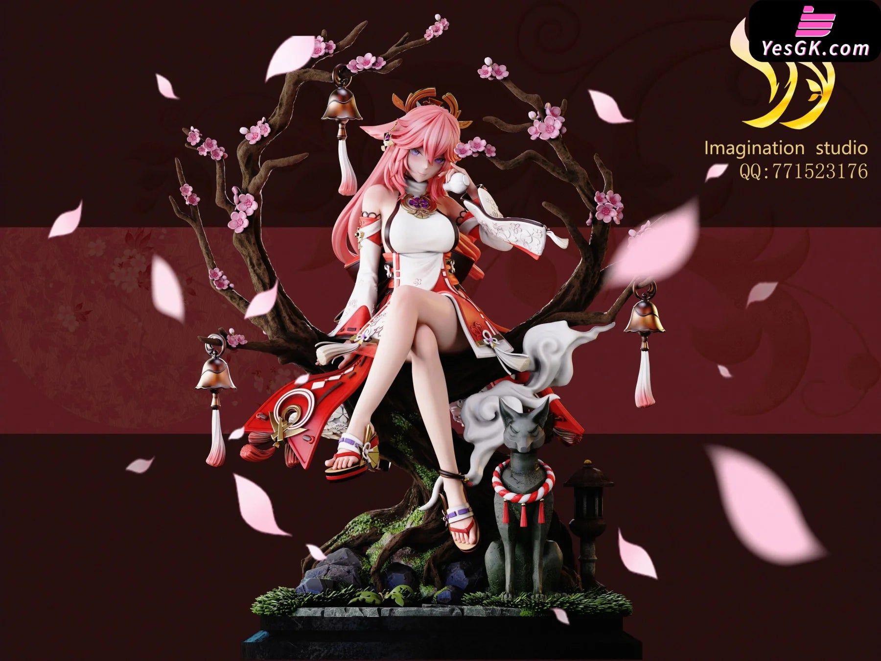 Genshin Impact Yae Miko Statue - Imagination Studio [In-Stock] – YesGK