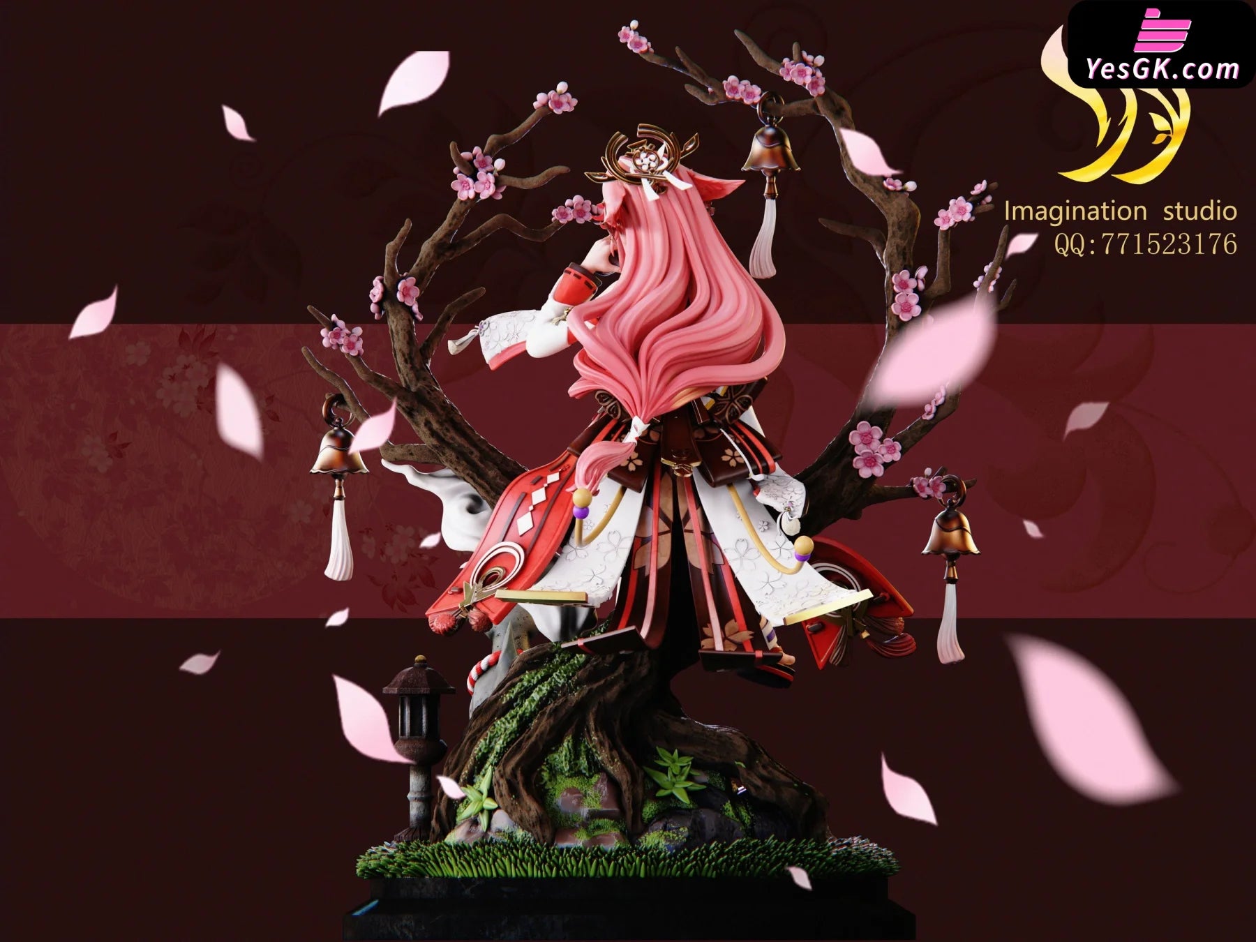 Genshin Impact Yae Miko Statue - Imagination Studio [Pre-Order Closed ...