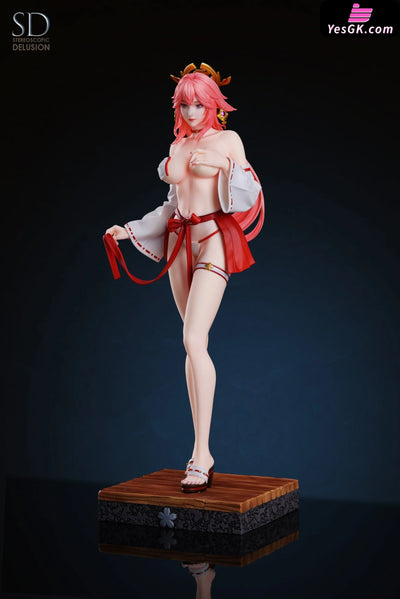 Genshin Impact Yae Miko The Witch Resin Statue - Stereoscopic Delusion Studio [Pre-Order]