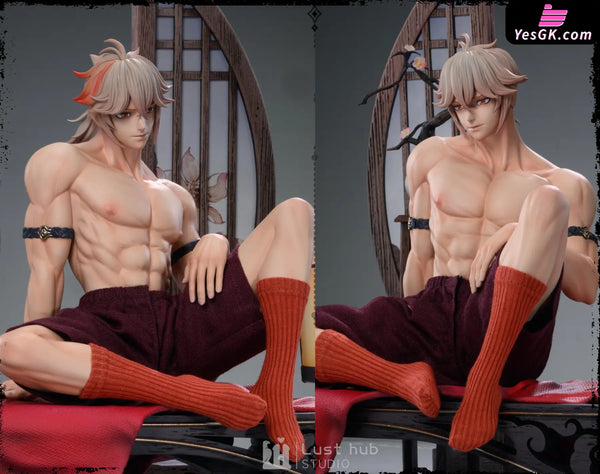 Genshin Impact Zhongli & Kazuha Kaedehara Resin Statue - Lust hub Studio [Cancel Production] Genshin Impact
