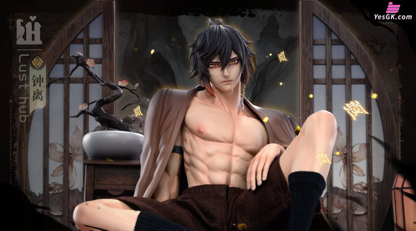 Genshin Impact Zhongli & Kazuha Kaedehara Resin Statue - Lust hub Studio [Cancel Production] Genshin Impact