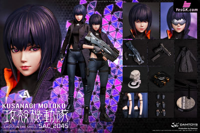 Ghost in the Shell SAC_2045 Motoko Kusanagi Casual ver. DMS042 (Licensed) Action Figure - DAMTOYS Studio [Pre-Order