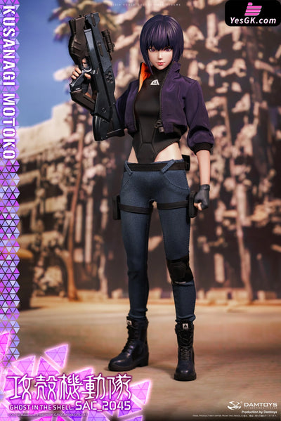 Ghost in the Shell SAC_2045 Motoko Kusanagi Casual ver. DMS042 (Licensed) Action Figure - DAMTOYS Studio [Pre-Order