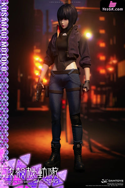 Ghost in the Shell SAC_2045 Motoko Kusanagi Casual ver. DMS042 (Licensed) Action Figure - DAMTOYS Studio [Pre-Order