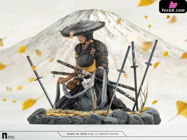 Ghost of Yotei Atsu Ghost 1/4 Statue - Ronin Studio [In-Stock] - Full Payment - Others