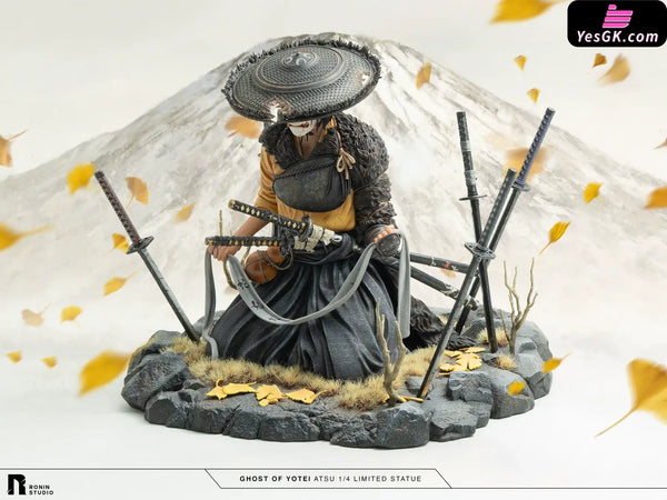 Ghost of Yotei Atsu Ghost 1/4 Statue - Ronin Studio [In-Stock] - Full Payment - Others