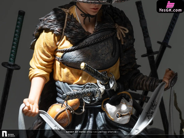 Ghost of Yotei Atsu Ghost 1/4 Statue - Ronin Studio [In-Stock] - Full Payment - Others