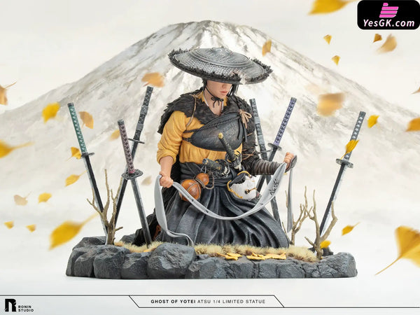 Ghost of Yotei Atsu Ghost 1/4 Statue - Ronin Studio [In-Stock] - Full Payment - Others