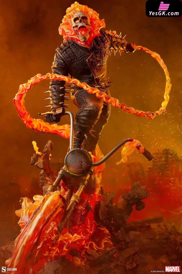 Marvel Ghost Rider Statue - Sideshow Studio [Pre-Order] Marvel