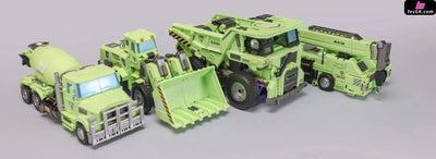 Gla Giant Legion 03 + 04 Crane Trailer Set (Licensed) Gunpla Action Figure - Ji Xie Ru Qin Studio