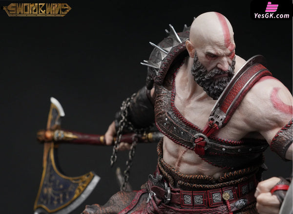 God Of War Kratos Atreus Resin Statue - Sword Wing Studio [Pre - Order] Others
