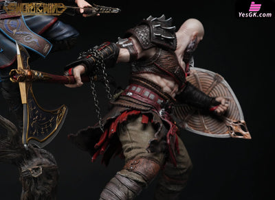 God Of War Kratos Atreus Resin Statue - Sword Wing Studio [Pre - Order] Others