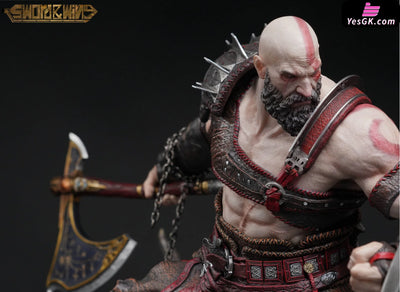 God Of War Kratos Atreus Resin Statue - Sword Wing Studio [Pre - Order] Others