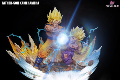 Goku & Gohan Kamehameha GK Statue - FIGURE CLASS Studio [Pre-Order] Dragon Ball