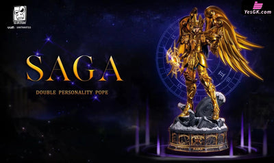 Gold Saint Series Gemini Saga Resin Statue - Ice Ape Studio [In-Stock] Seiya