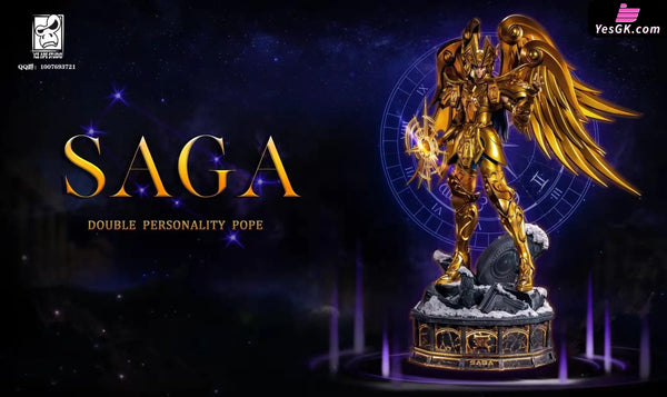 Gold Saint Series Gemini Saga Resin Statue - Ice Ape Studio [In-Stock] Seiya