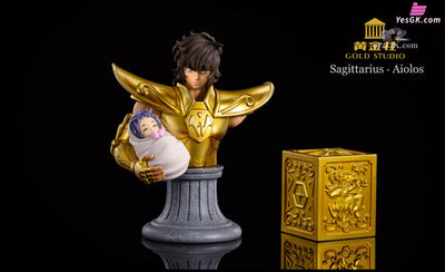 Gold Saint Series Sagittarius Aiolos Resin Statue - Studio [In-Stock] Seiya