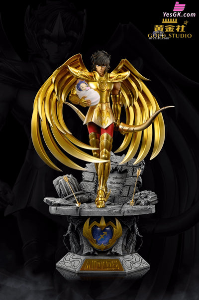 Gold Saint Series Sagittarius Aiolos Resin Statue - Studio [In-Stock] Seiya