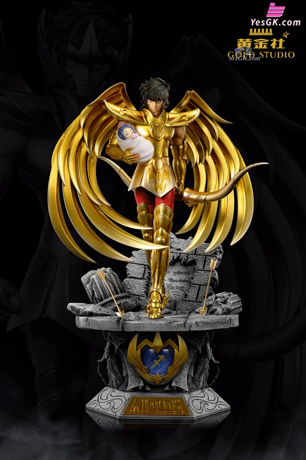 Gold Saint Series Sagittarius Aiolos Resin Statue - Studio [In-Stock] Seiya