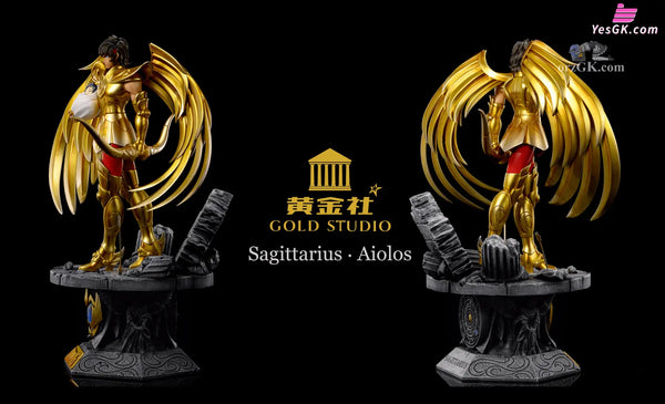 Gold Saint Series Sagittarius Aiolos Resin Statue - Studio [In-Stock] Seiya