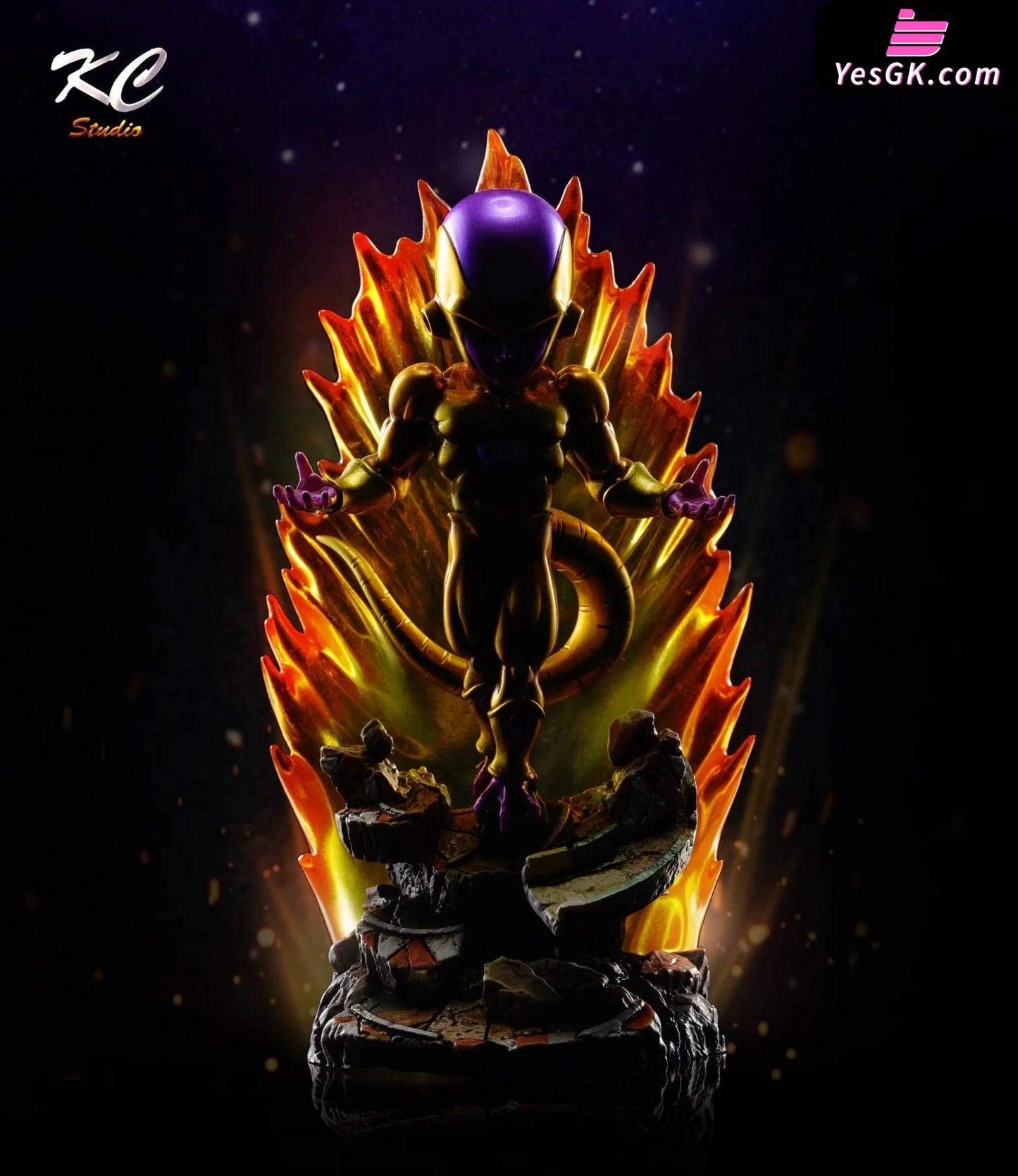 Golden Frieza Resin Statue - Kc Studio [Pre-Order]