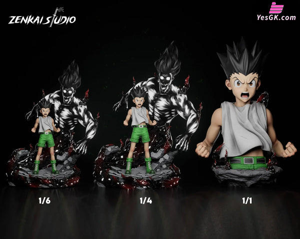 Gon Freecss 1/6 1/4 and 1/1 Bust GK Statue - Zenkai Studio [In-Stock] HxH