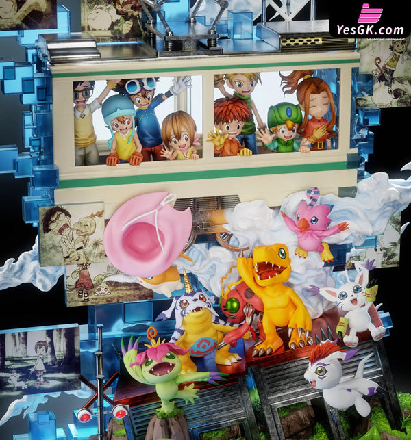 Graduation Series #7 Digimon Adventure Statue - EMO Studio - Digimon