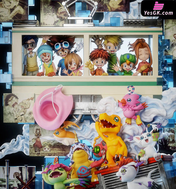 Graduation Series #7 Digimon Adventure Statue - EMO Studio - Digimon