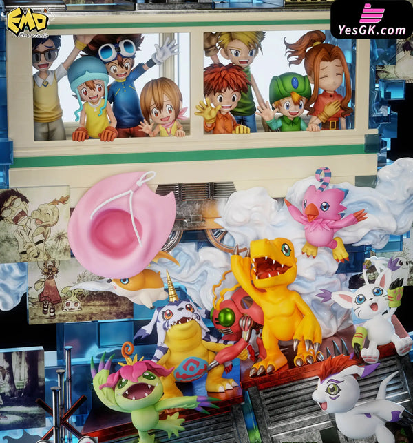 Graduation Series #7 Digimon Adventure Statue - EMO Studio - Digimon