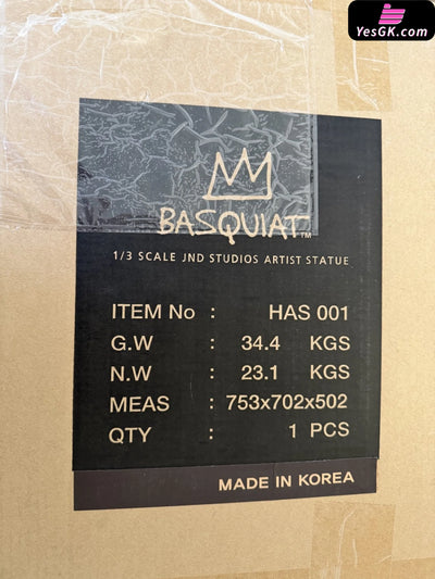 Graffiti Artist Jean Michel Basquiat 1/3 Licensed Statue - JND Studio [In-Stock] - Full Payment - Others