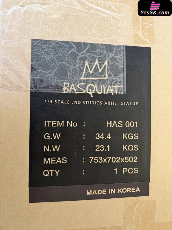 Graffiti Artist Jean Michel Basquiat 1/3 Licensed Statue - JND Studio [In-Stock] - Full Payment - Others