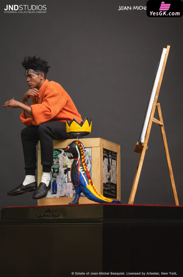 Graffiti Artist Jean Michel Basquiat 1/3 Licensed Statue - JND Studio [In-Stock] - Full Payment - Others