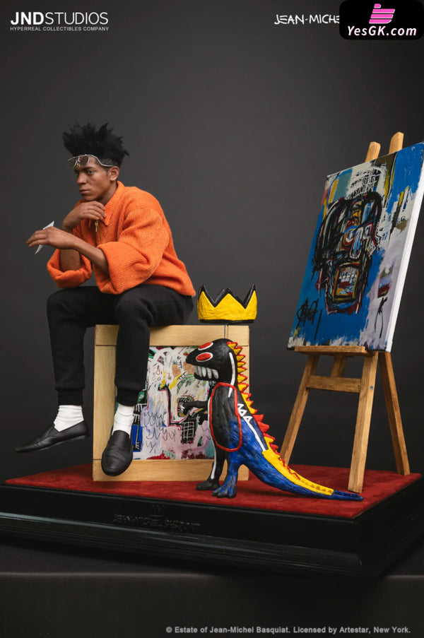 Graffiti Artist Jean Michel Basquiat 1/3 Licensed Statue - JND Studio [In-Stock] - Full Payment - Others